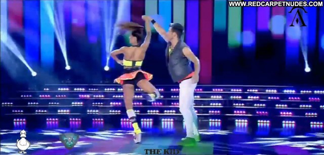 Lourdes Sanchez Tv Show Sexy Dancing Posing Hot Black Ass Beautiful