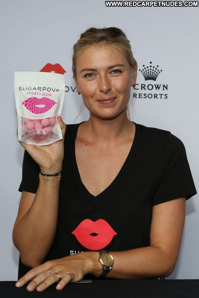 Maria Sharapova Australia Posing Hot Babe Beautiful Celebrity Hot