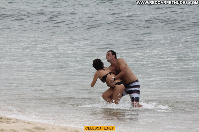 Fernanda Paes Leme The Beach Bikini Beautiful Posing Hot Celebrity