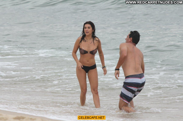 Fernanda Paes Leme The Beach Big Tits Beach Boobs Beautiful Celebrity