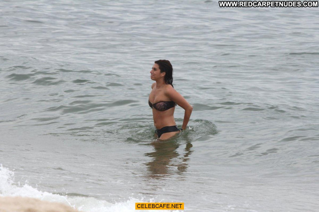 Fernanda Paes Leme The Beach  Beach Boobs Babe Beautiful Celebrity