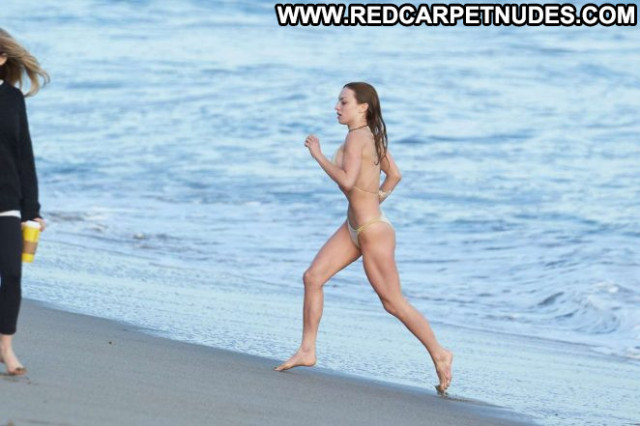 Francesca Eastwood The Beach In Malibu Paparazzi Posing Hot Beach