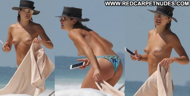 Michelle Hunziker Topless Photoshoot Australia Model Posing Hot