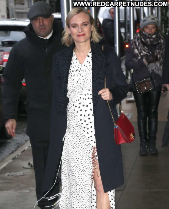 Diane Kruger Good Morning America Beautiful New York Paparazzi Babe