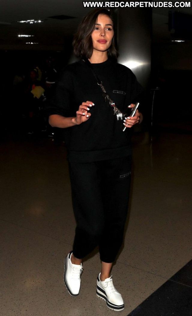 Olivia Culp Lax Airport Babe Angel Paparazzi Black Posing Hot Lax