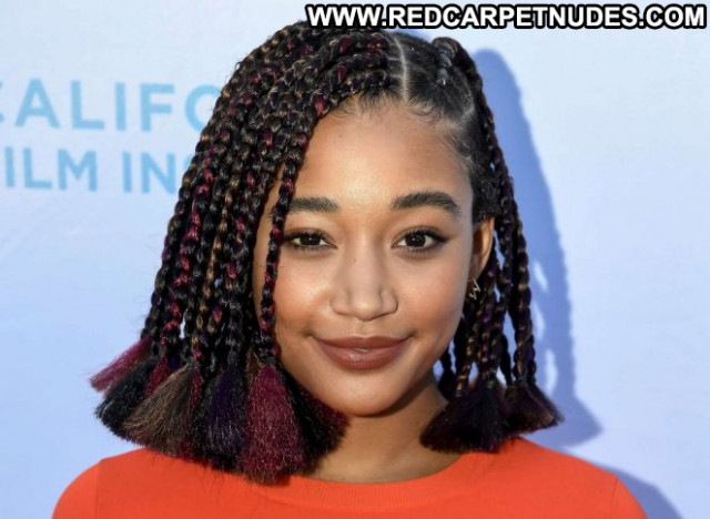 Amandla Stenberg No Source Beautiful Celebrity Babe Posing Hot Hat