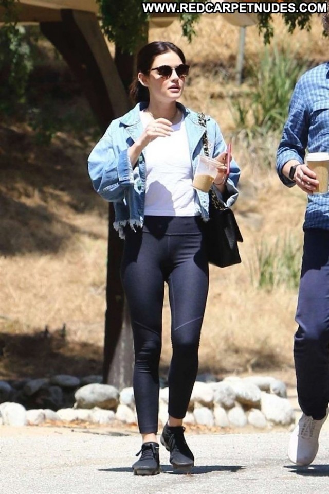 Lucy Hale Los Angeles Posing Hot Park Angel Los Angeles Paparazzi