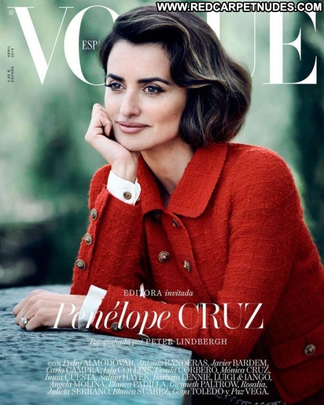 Penelope Cruz Vogue Spain Spain Celebrity Babe Spa Posing Hot