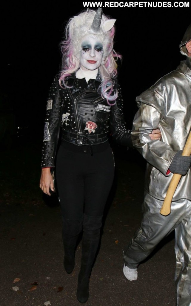 Holly Willoughby Halloween Party Celebrity London Halloween Posing