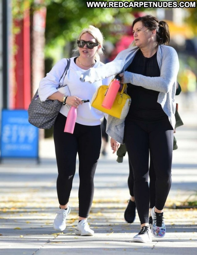 Hilary Duff Los Angeles Angel Beautiful Paparazzi Gym Los Angeles