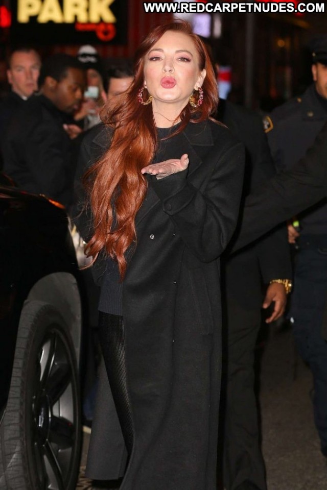 Lindsay Lohan No Source  Paparazzi Babe Beautiful Celebrity Nyc