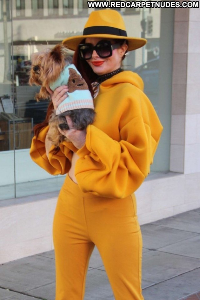 Phoebe Price Beverly Hills Posing Hot Celebrity Orange Beautiful