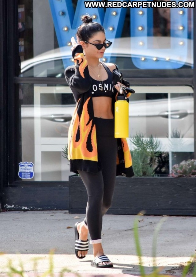 Vanessa Hudgens Los Angeles Posing Hot Paparazzi Celebrity Beautiful