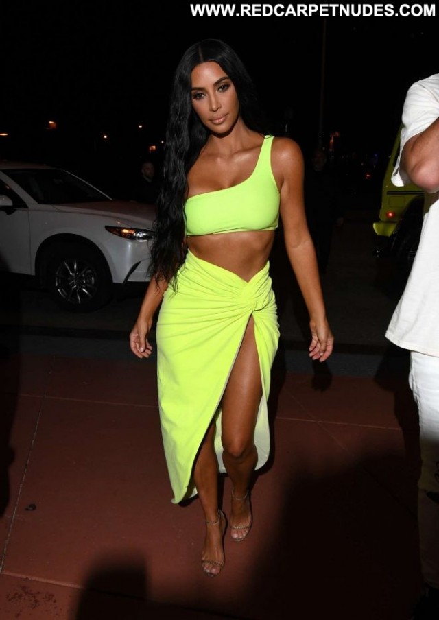 Kim Kardashian No Source Beautiful Babe Party Paparazzi Celebrity