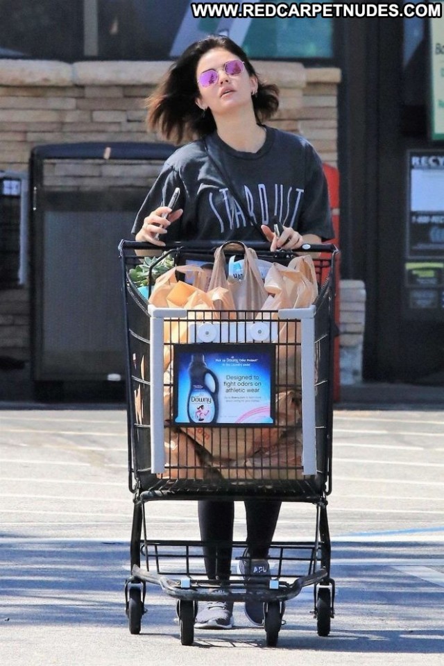 Lucy Hale Los Angeles Beautiful Los Angeles Paparazzi Shopping Angel