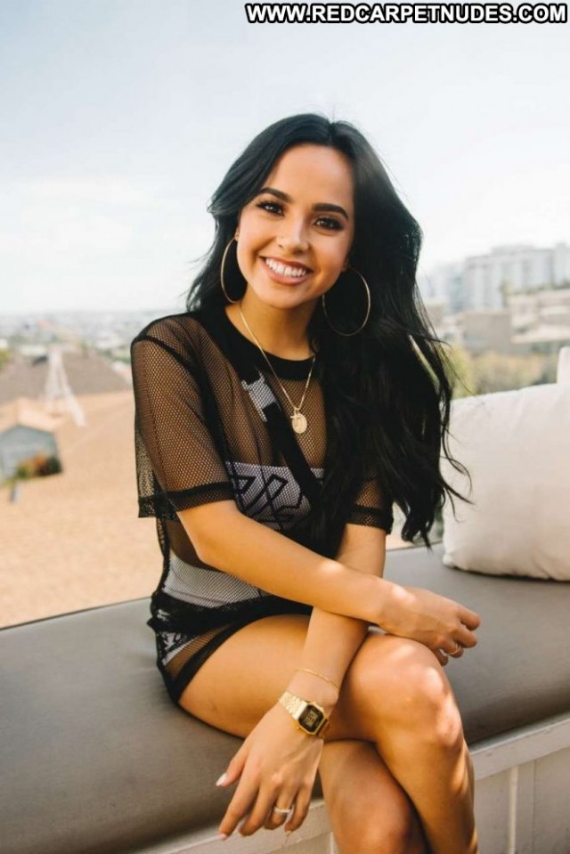 Becky G West Hollywood Posing Hot Party Celebrity Beautiful Paparazzi