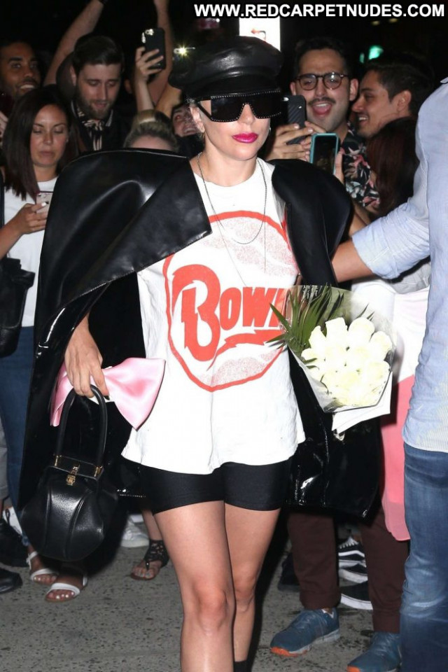 Lady Gaga New York Celebrity Milk Babe Gag Beautiful Paparazzi New