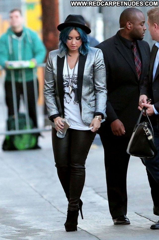 Demi Loavato Jimmy Kimmel Live Babe Hollywood High Resolution