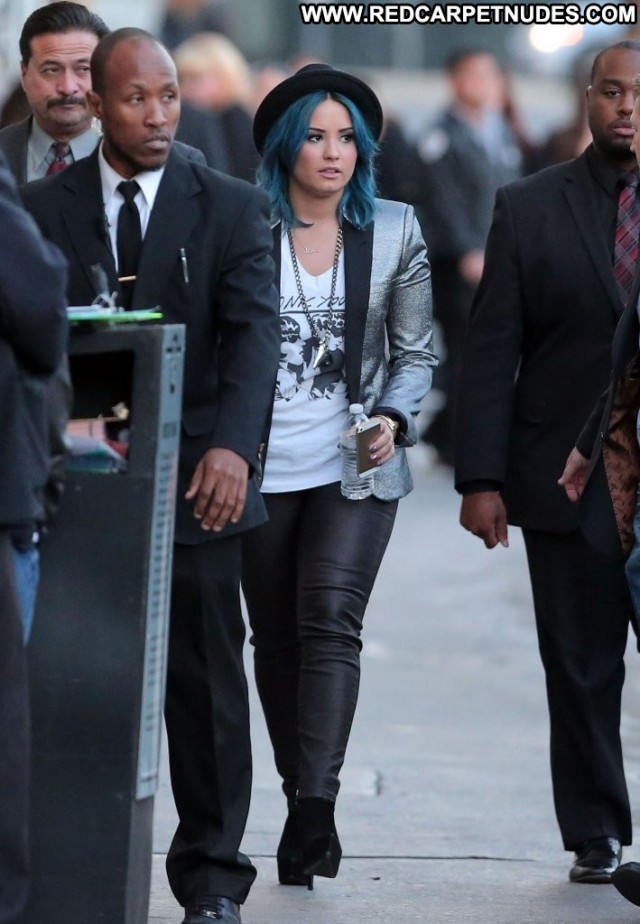 Demi Loavato Jimmy Kimmel Live Hollywood High Resolution Beautiful