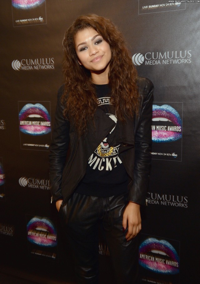 Zendaya American Music Awards American Los Angeles Beautiful Babe