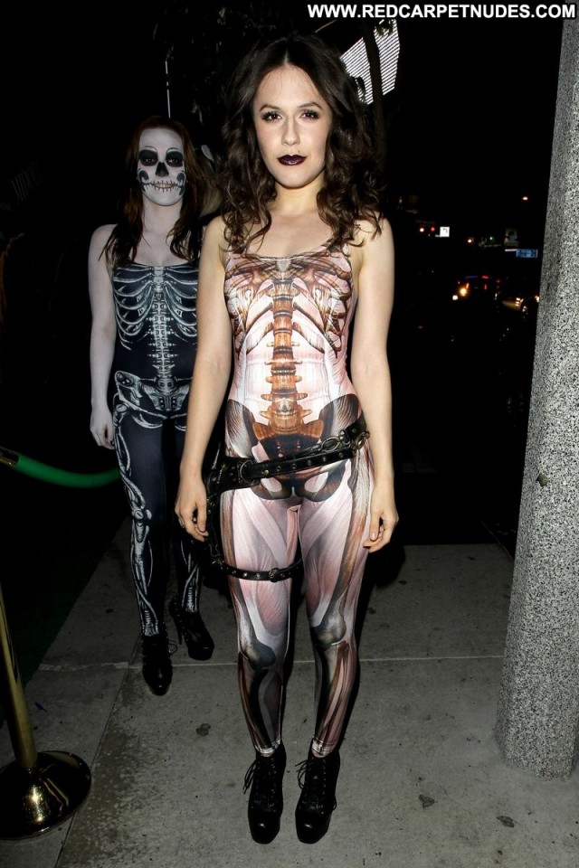 Erin Sanders Halloween Party Posing Hot Beautiful Celebrity Babe High