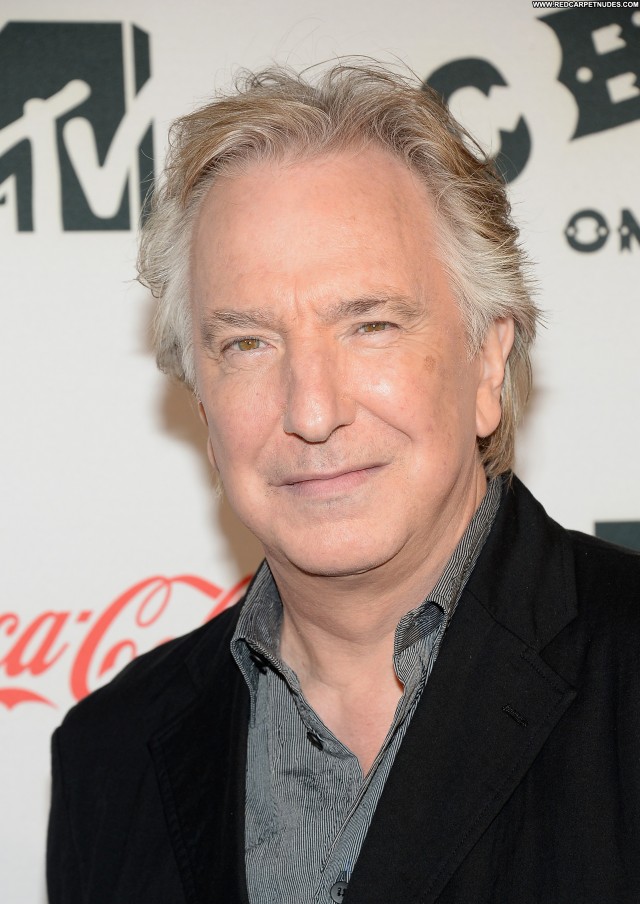 Alan Rickman New York Celebrity Babe Posing Hot Beautiful New York