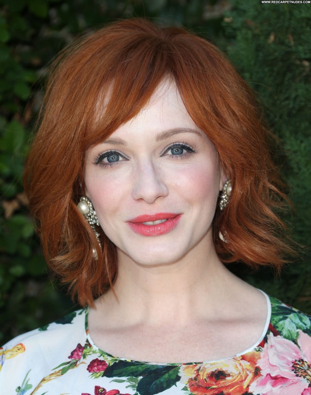 Christina Hendricks Beverly Hills High Resolution Beautiful Posing