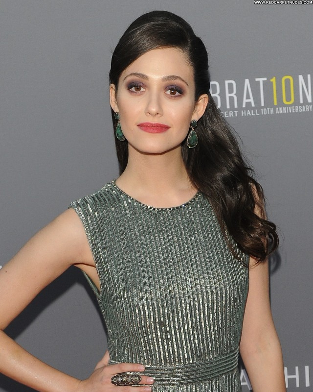 Emmy Rossum Los Angeles Celebrity Posing Hot Beautiful Concert High