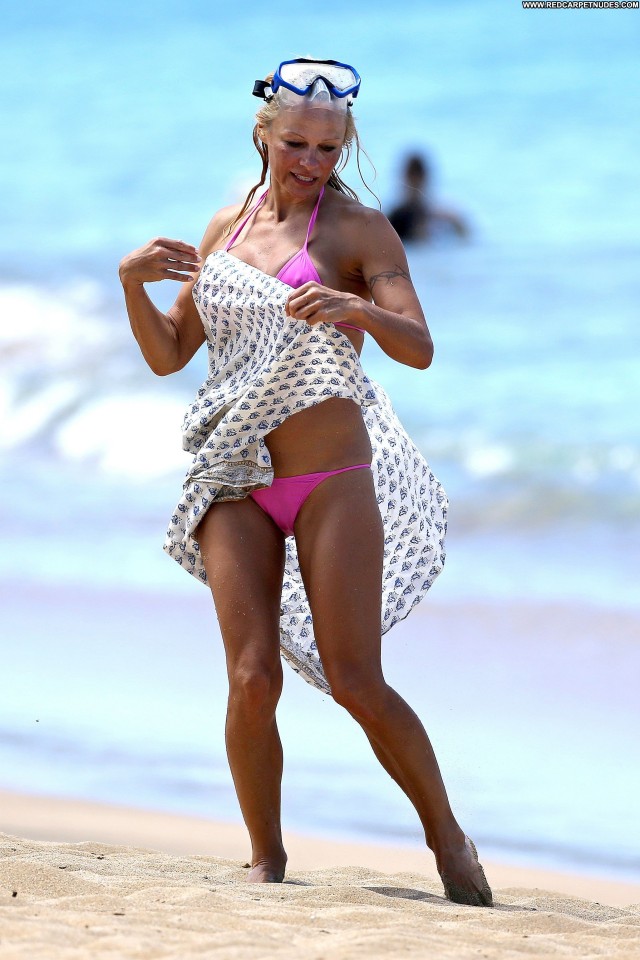 Pamela Anderson Celebrity High Resolution Hotel Babe Posing Hot