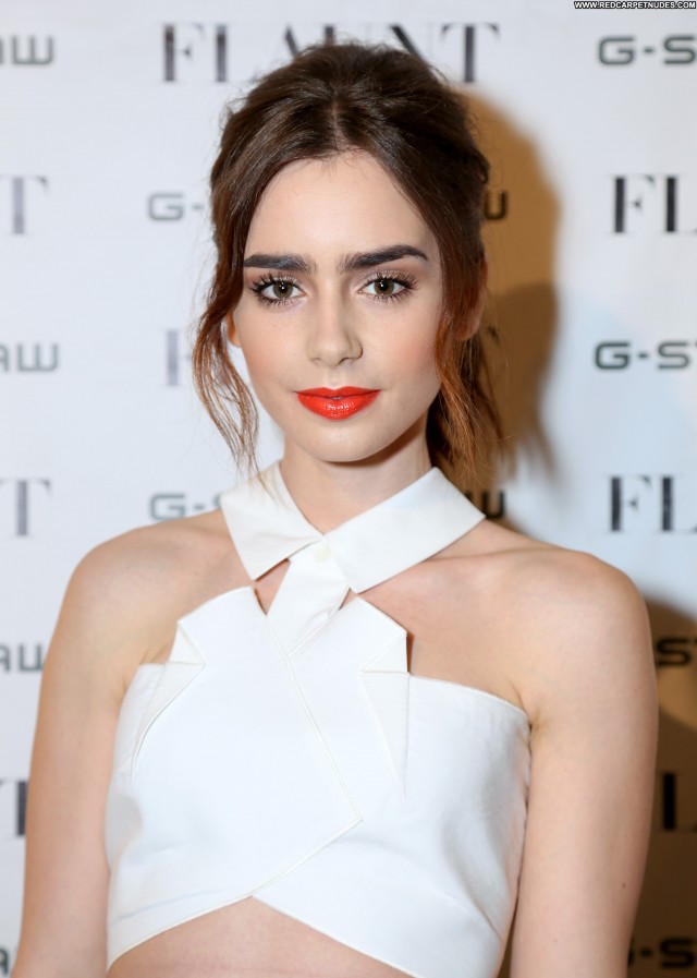 Lily Collins Magazine Posing Hot Magazine Beautiful High Resolution