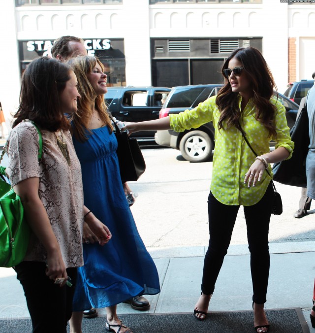 Lucy Hale New York Candids Celebrity Babe High Resolution Beautiful