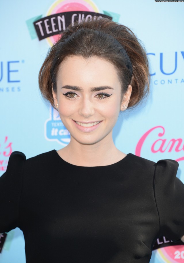 Lily Collins No Source Teen Babe Beautiful Celebrity Posing Hot High