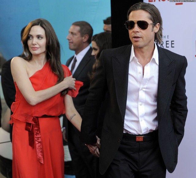 Angelina Jolie Los Angeles Beautiful Babe Celebrity Posing Hot High