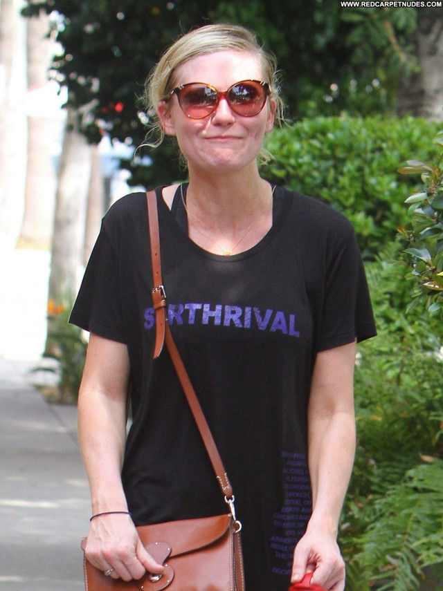 Kirsten Dunst Studio City Beautiful Gym Babe High Resolution