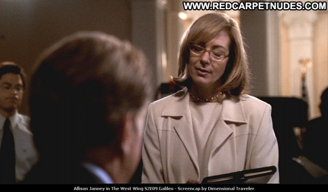 Allison Janney The West Wing Tv Series Babe Beautiful Posing Hot