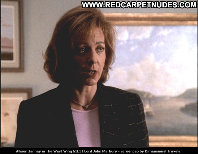 Allison Janney The West Wing Beautiful Babe Celebrity Posing Hot Tv