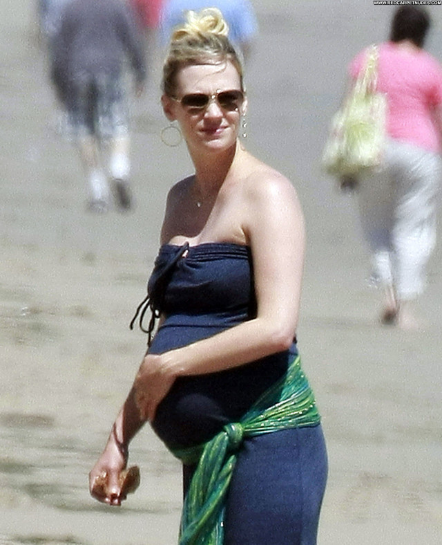 January Jones The Beach In Malibu  High Resolution Beach Malibu