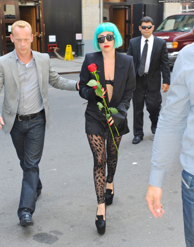 Lady Gaga No Source Celebrity Nyc Posing Hot Beautiful High