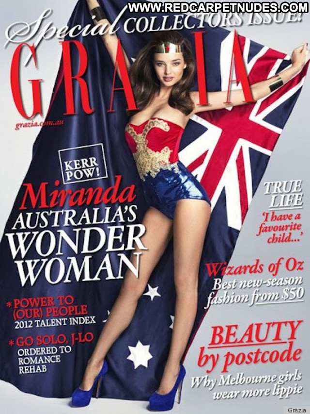 Miranda Kerr Wonder Woman  Babe Celebrity Posing Hot Australia