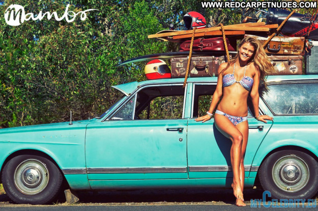 Nina Agdal No Source  Babe Posing Hot Swimsuit Celebrity Beautiful