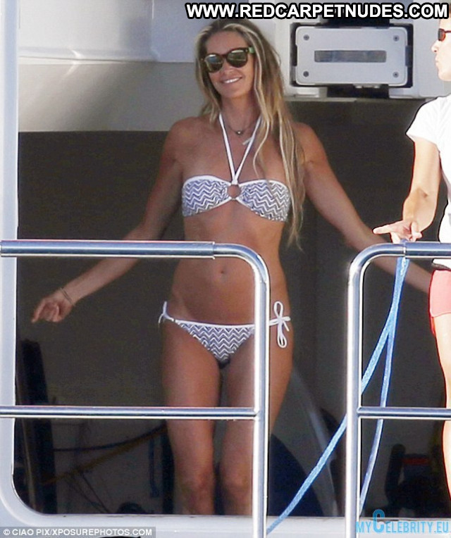 Elle Macpherson No Source Beautiful Posing Hot Babe Bikini Swimsuit