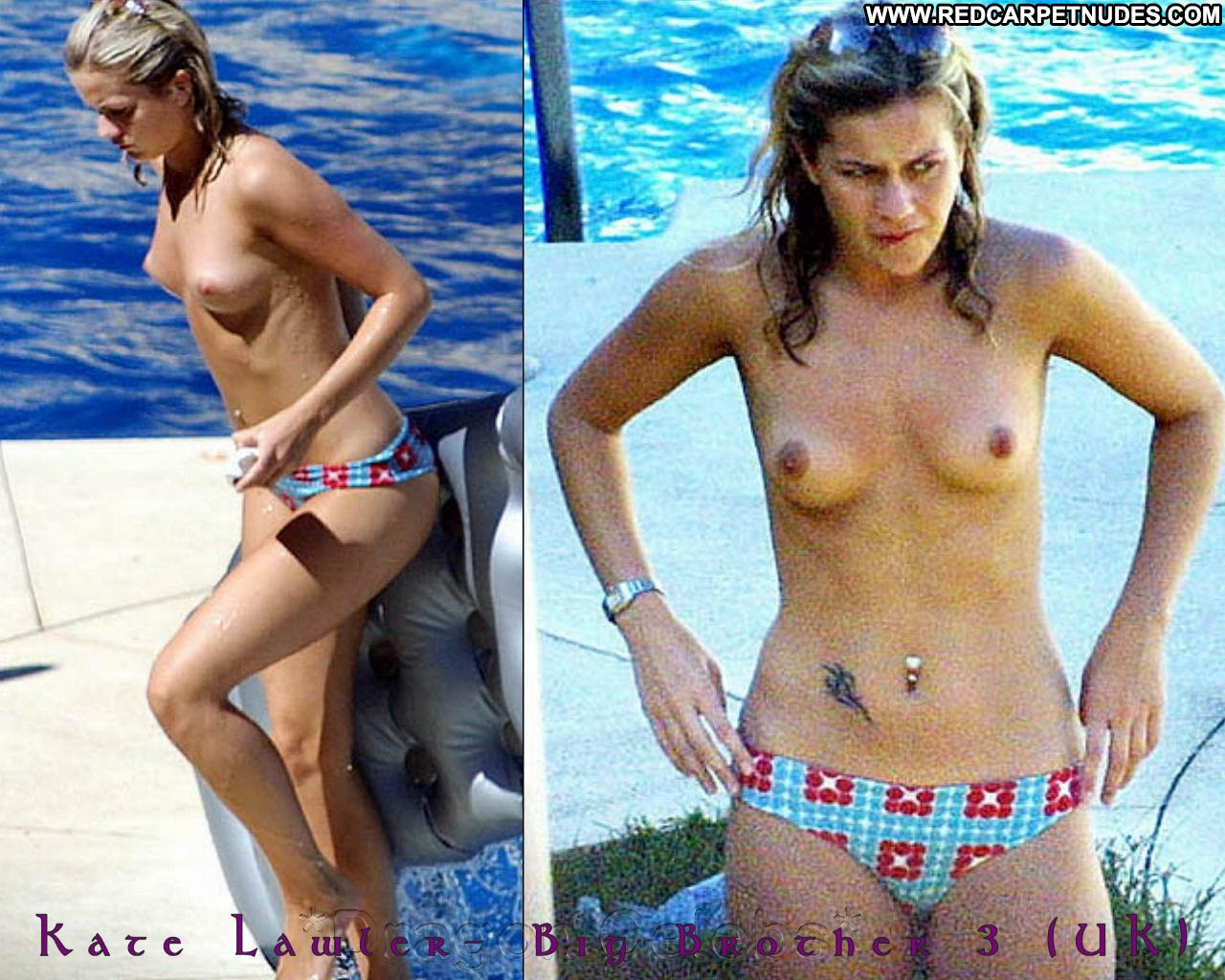 Celebrities Kate Lawler Sunning Topless.